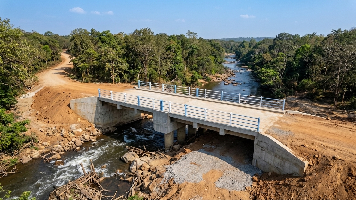 construction du pont mukulweshi